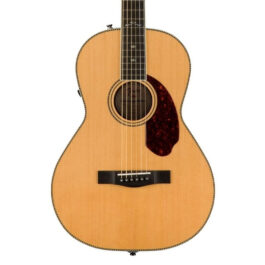 Fender PM-2 Deluxe Parlor Natural Acoustic Electric Guitar