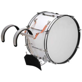Bergen 24″ Marching Bass Drum With Carrier & Mallet