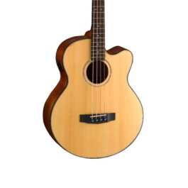 Cort AB850F Acoustic 4-String Bass Guitar – Natural