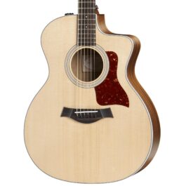Taylor 214ce Acoustic-Electric Guitar – Natural w/ Rosewood Back and Sides