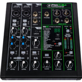 Mackie ProFX6 V3 6-Channel Compact Mixer with FX