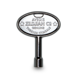 Zildjian ZKEY Chrome Drum Key With Zildjian Logo