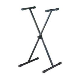Quik-Lok Single Brace X-Frame Keyboard Stand