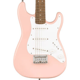 Squier Mini Stratocaster® Electric Guitar – Shell Pink