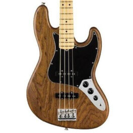 Fender LTD ED American Professional Jazz Bass – Maple Neck – Natural Roasted Ash