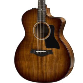 Taylor 224ce DLX Acoustic-Electric Guitar – Koa Sunburst