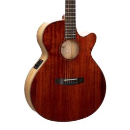 Cort SFX Myrtlewood Acoustic Electric Guitar – Brown Gloss Finish