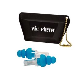 Vic Firth VFVICEARPLUGR High-Fidelity Hearing Protection – Regular Size (Blue)