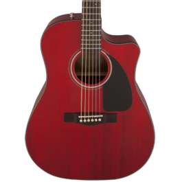 Fender CD-140SCE Mahogany Acoustic-Electric Guitar – Cherry Stain
