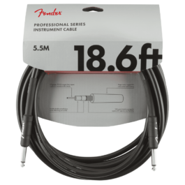 Fender® Professional Series Instrument Cable – 18.6′ (5.5m)