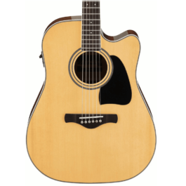 Ibanez AW70EC Artwood Series Electric-Acoustic Guitar – Natural