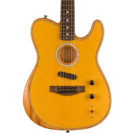 Fender Acoustasonic Player Telecaster – Acoustic/Electric Guitar – Butterscotch Blonde