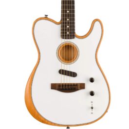 Fender Acoustasonic Player Telecaster – Acoustic/Electric Guitar – Arctic White
