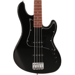 Cort GB34JJ 4-String Bass Guitar – Black