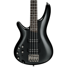 Ibanez Standard SR300E Left Handed 4-String Bass Guitar – Iron Pewter