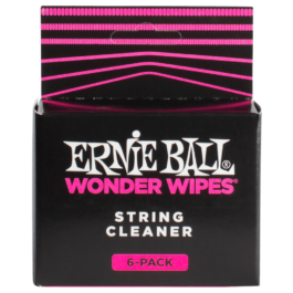 Ernie Ball Wonder Wiper String Clearer Wipers – 6 Pack
