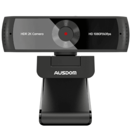 Ausdom AW651 2K HDR PC Web Camera – Black