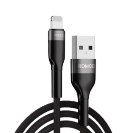 Romoss USB to Lightning Cable – 1m – Black