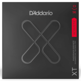 D’Addario XT Phosphor Bronze Coated Acoustic Guitar Strings – (13-56)