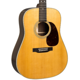 Martin D-28E Acoustic Guitar – Natural –  LR Baggs Anthem Pickup