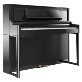Roland LX706 Upright Digital Piano – Polished Ebony