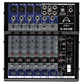 Wharfedale SL424USB 8 Channel Mixer