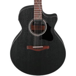 Ibanez AE295 Jumbo Acoustic Guitar – Weathered Black
