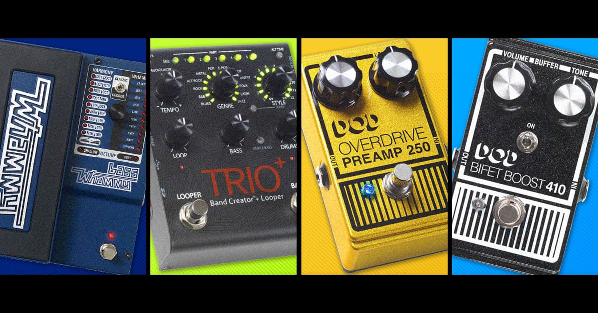 DigiTech & DOD Effects Pedals – Now in Stock!